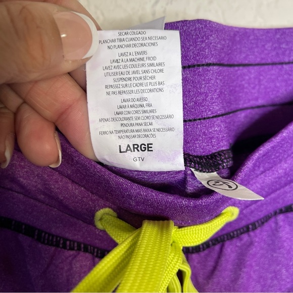 Zumba Fitness Lets Go Halfsies Harem Pants Purple
Size Large - Picture 11 of 11